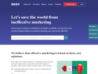 Desktop screenshot for warc.com