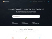 Desktop screenshot for paperdue.com