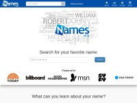 Desktop screenshot for names.org