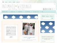 Desktop screenshot for intimateweddings.com