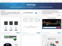 Desktop screenshot for bootsnipp.com