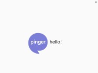 Desktop screenshot for pinger.com
