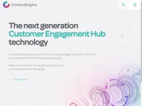 Desktop screenshot for contactengine.com