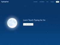 Desktop screenshot for typingclub.com