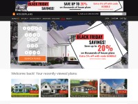 Desktop screenshot for houseplans.com