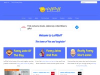 Desktop screenshot for laffgaff.com