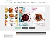 Desktop screenshot for apinchofhealthy.com