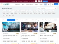 Desktop screenshot for my-cpe.com