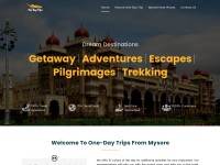 Desktop screenshot for onedaytrips.in