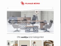 Desktop screenshot for yilmazburomobilya.com