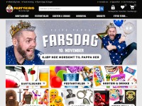 Desktop screenshot for partyking.no