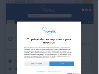 Desktop screenshot for solvetic.com