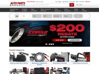 Desktop screenshot for autopartswarehouse.com
