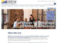 Desktop screenshot for irem.org