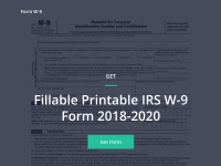 Desktop screenshot for w9form-online.com