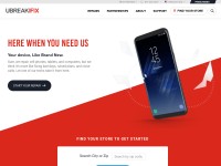 Desktop screenshot for ubreakifix.com
