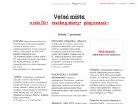 Desktop screenshot for volnamista.cz