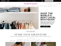 Desktop screenshot for shoptiques.net