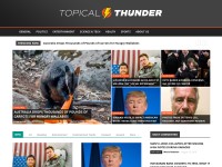 Desktop screenshot for topicalthunder.com
