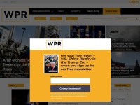 Desktop screenshot for worldpoliticsreview.com