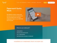 Desktop screenshot for workbright.com