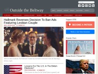 Desktop screenshot for outsidethebeltway.com