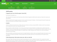 Desktop screenshot for start.ca