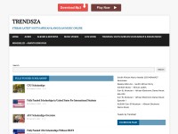 Desktop screenshot for trendsza.com