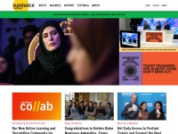 Desktop screenshot for sundance.org