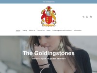 Desktop screenshot for goldingstones.com