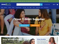 Desktop screenshot for jonestshirts.com