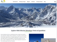 Desktop screenshot for missionhimalayatreks.com