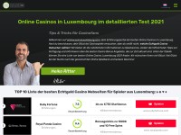 Screenshot of onlinecasinoluxembourg.com