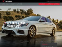 Desktop screenshot for yokohamatire.com