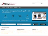 Desktop screenshot for trekk.org