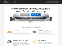 Desktop screenshot for serverstack.com