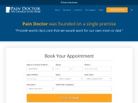 Desktop screenshot for paindoctor.com