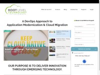 Desktop screenshot for rootleveltech.com