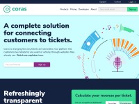 Desktop screenshot for coras.io