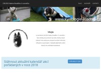 Desktop screenshot for kynologie-kladno.cz
