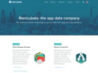 Desktop screenshot for reincubate.com