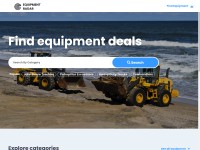 Desktop screenshot for equipmentradar.com