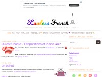 Desktop screenshot for lawlessfrench.com