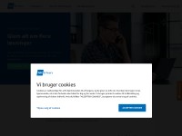 Desktop screenshot for tdc.dk