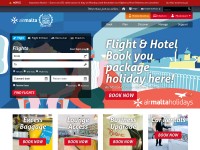 Desktop screenshot for airmalta.com