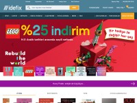 Desktop screenshot for idefix.com