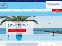 Desktop screenshot for tui.dk