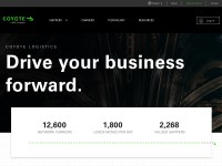 Desktop screenshot for coyote.com