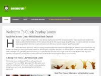 Desktop screenshot for onlinepaydayloanz.com