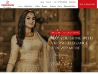 Desktop screenshot for rajakumarigold.com